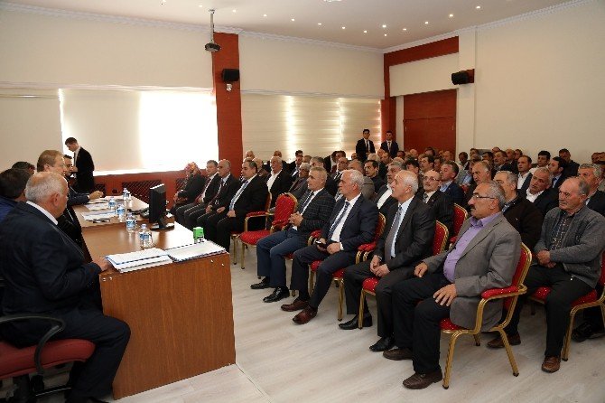 Gümüşhane’de Köylere Hizmet Götürme Birliği Meclis Toplantısı Yapıldı