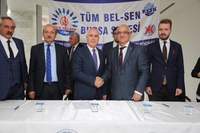 Nilüfer’de Toplu Sözleşme Sevinci