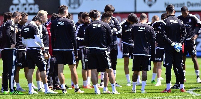 Beşiktaş, Kayserispor Hazırlıklarını Sürdürüyor
