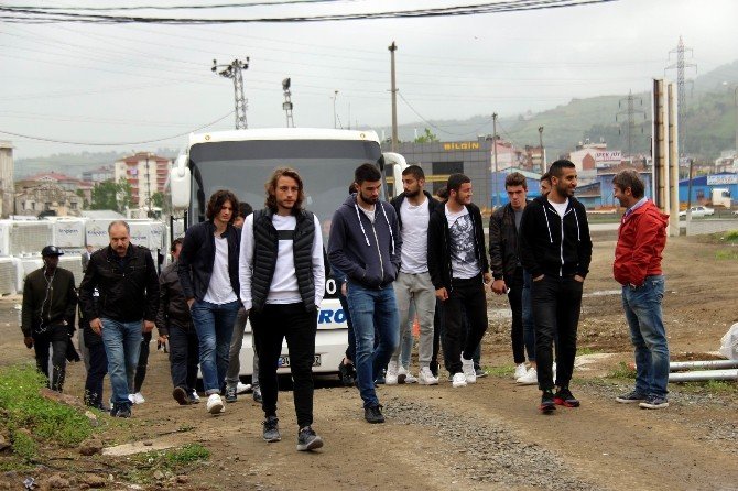 Samsunspor Kafilesi Yeni Stadı İnceledi