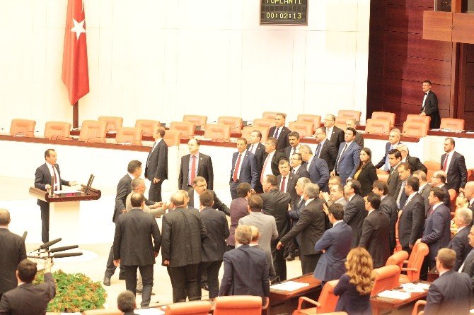 Tbmm Genel Kurulu’nda Meclis Başkanının Sözleri Tartışma Konusu Oldu