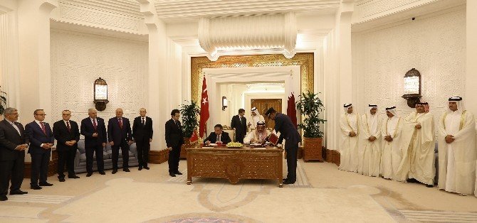 Türkiye İle Katar Arasında Askeri Anlaşma İmzalandı