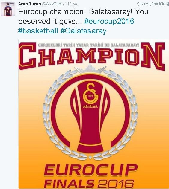 Galatasaray’a Sosyal Medyadan Mesaj Yağdı