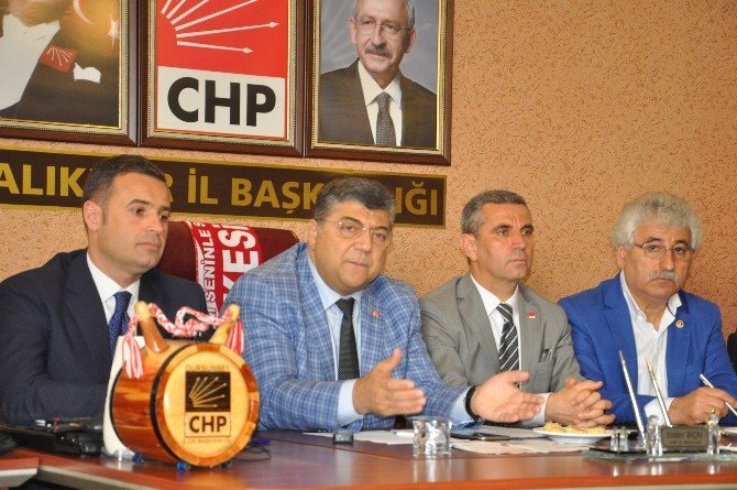Chp Genel Sekreteri Sındır Balıkesir’de