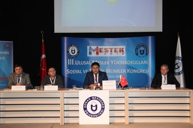 Adü ’3. Ulusal Meslek Yüksekokulları Sosyal Ve Teknik Bilimler’ Konferansına Ev Sahipliği Yapıyor