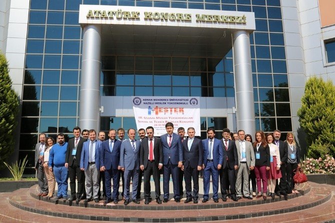 Adü ’3. Ulusal Meslek Yüksekokulları Sosyal Ve Teknik Bilimler’ Konferansına Ev Sahipliği Yapıyor
