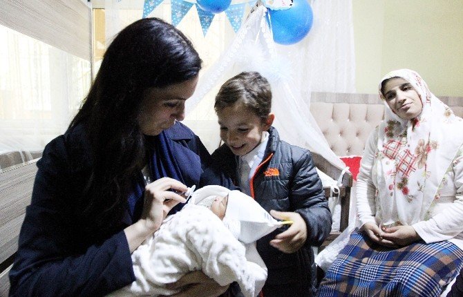 Karaaslan’dan Şehit Emanetine Ziyaret