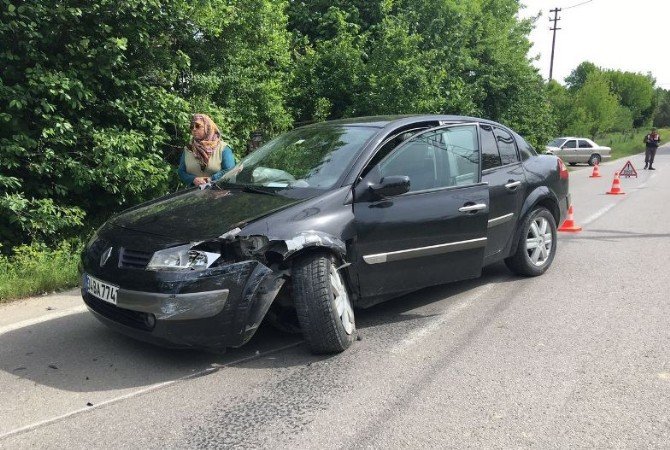 Bartın’da Trafik Kazası: 2 Yaralı