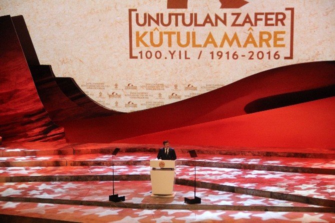 Davutoğlu: "Kutü’l - Amare’yi Yeniden Hem De Devlet Töreniyle Kutluyoruz"