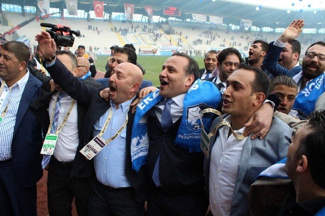 Bb Erzurumspor Şampiyonluk Kupasını Aldı
