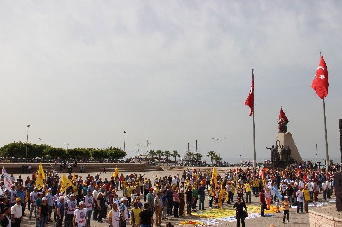 İskenderun’da 1 Mayıs Kutlamaları