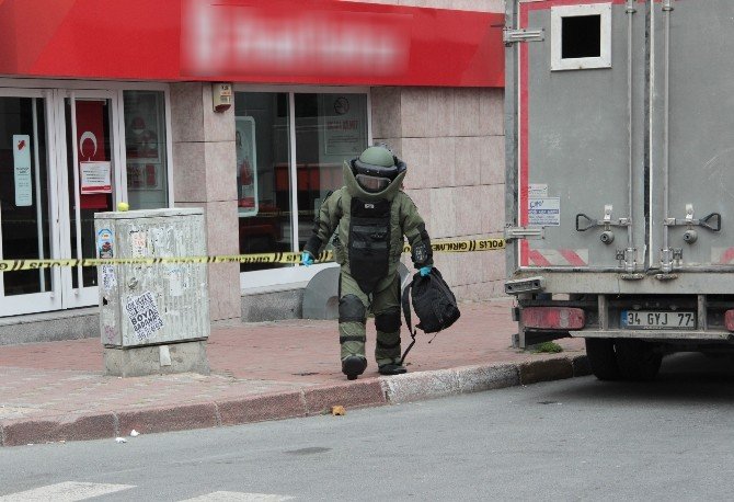 Mecidiyeköy’de Şüpheli Çantadan Havai Fişek Çıktı