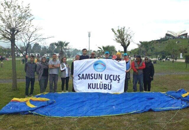 Samsun’da Yamaç Paraşütüne İlgi Artıyor