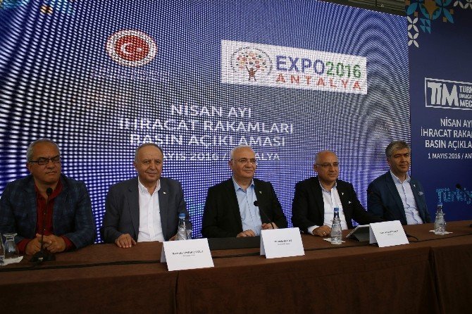 Tim Nisan Ayı İhracat Rakamları Açıklandı