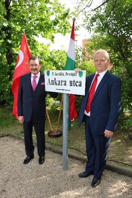 Budapeşte’de Ankara Sokağı Açıldı