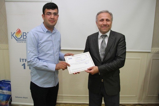Ordu Ve Kars İtfaiyecileri Sertifikalarını Aldı