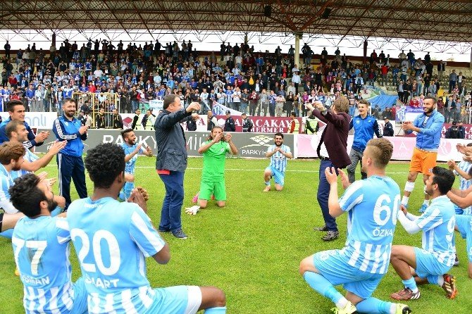 Erbaa’da "3. Lig" Coşkusu