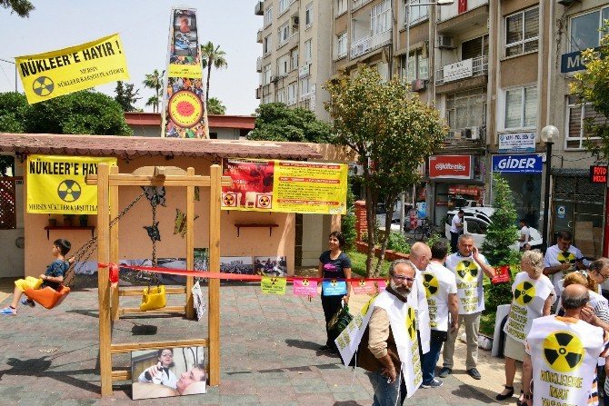 Mersin’de Çernobil Anısına Çocuklar İçin Anıt Dikildi