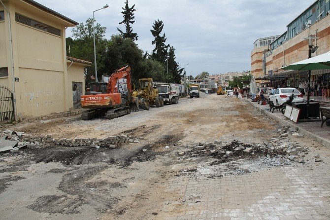 Aydın Büyükşehir Belediyesi Yunus Caddesi’ne El Attı