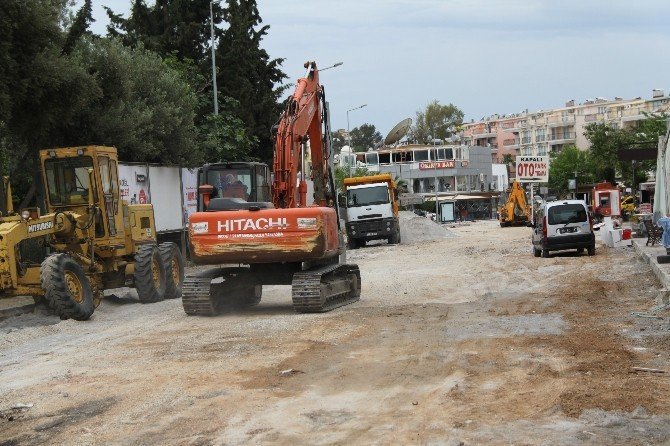 Aydın Büyükşehir Belediyesi Yunus Caddesi’ne El Attı