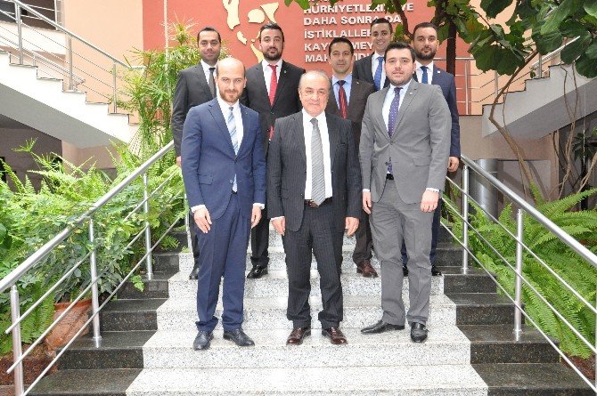 Gagiad Başkanı Bora Tezel, Gaün Rektörü Yavuz Coşkun’u Ziyaret Etti