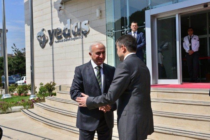 Vali Şahin’den Yedaş’a Ziyaret