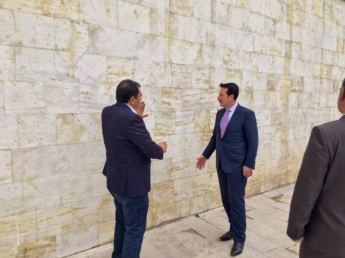 Başkan Tok, Cami Külliye İçin Sivas’ta