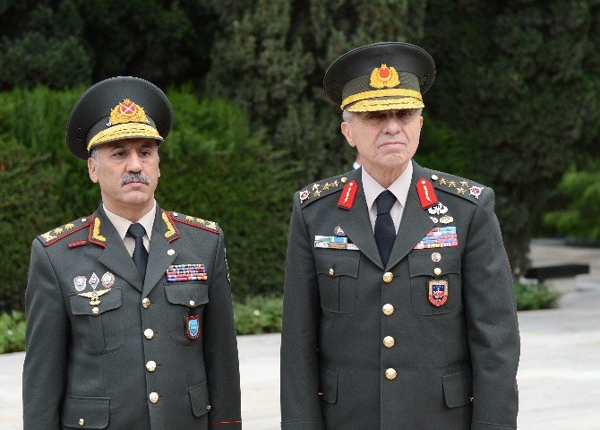 Jandarma Genel Komutanı Orgeneral Galip Mendi Azerbaycan’da