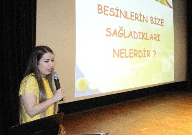 İlkokul Öğrencilerine Sağlıklı Beslenme Ve Obezite Anlatıldı