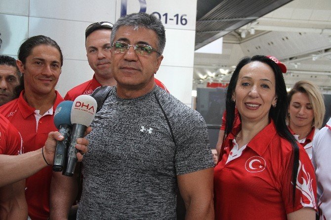 Vücut Geliştirme Milli Takımı İspanya’ya Gitti