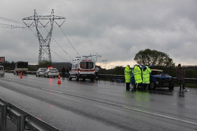 Bolu’da Trafik Kazası: 1 Ölü, 1 Yaralı