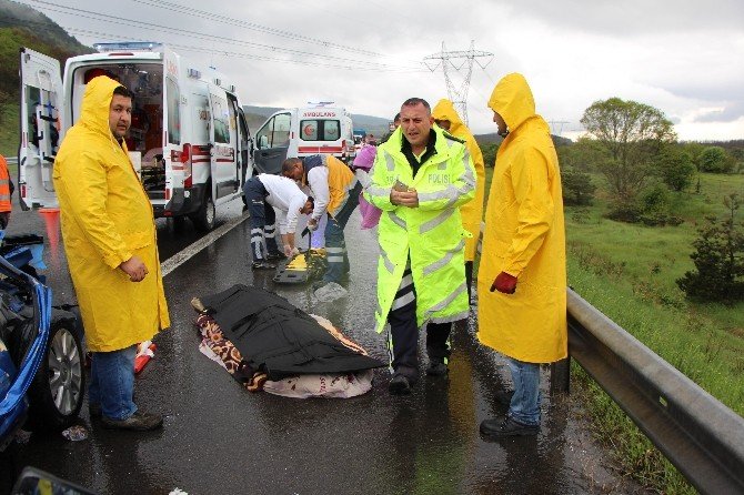 Bolu’da Trafik Kazası: 1 Ölü, 1 Yaralı