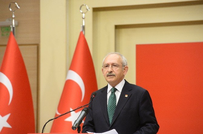 Kılıçdaroğlu: “Sayın Davutoğlu’na Bütün Haklarımızı Helal Ediyoruz”