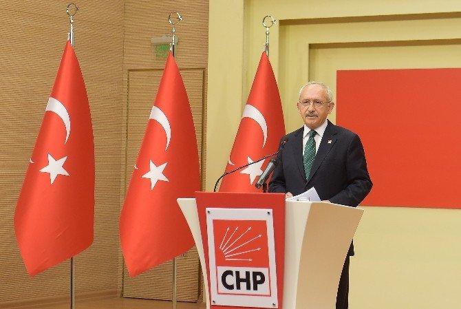 Kılıçdaroğlu: “Sayın Davutoğlu’na Bütün Haklarımızı Helal Ediyoruz”
