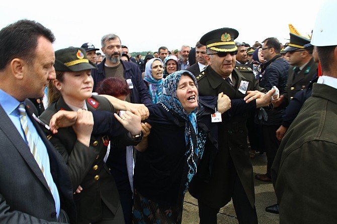 Samsunlu Şehit Memleketine Getirildi
