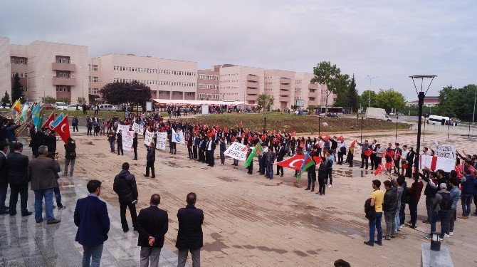 Omü’lü Ülkücülerden ’Türk Milliyetçiliği Günü’ Kutlaması