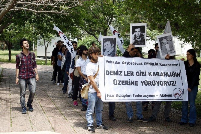 Aü’de ’Deniz Gezmiş’ Yürüyüşü