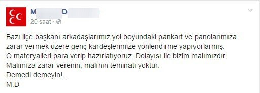 Akşener’in Pankart Ve Panoları Parçalandı
