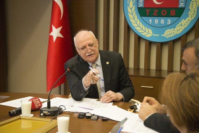 Tzob Genel Başkanı Şemsi Bayraktar Üretici-maret Fiyatlarını Değerlendirdi