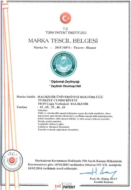 Bu Da “Diplomalı" Zeytinyağı