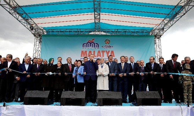 Cumhurbaşkanı Erdoğan, Malatya’da 460 Milyon Tl Tutarındaki 64 Tesisin Açılışını Yaptı