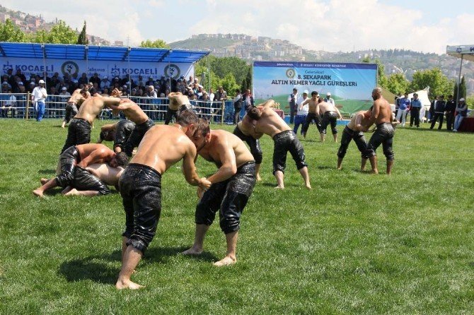 8. Sekapark Altın Kemer Yağlı Güreşleri Başladı