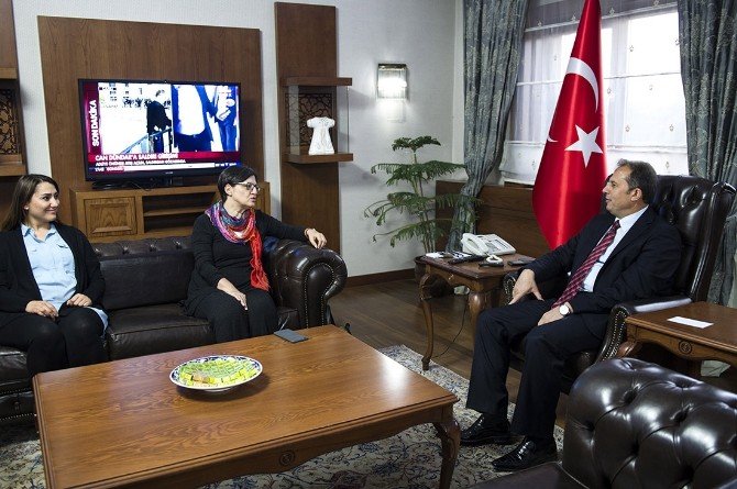 Tema Vakfı Yönetim Kurulu Başkanı Deniz Ataç, Vali İbrahim Taşyapan’ı Ziyaret Etti