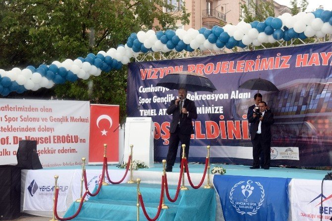 Bakan Eroğlu, Afyonkarahisar’da Temel Atma Törenine Katıldı