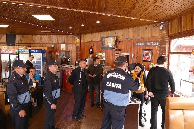 Büyükşehir Zabıtası Uzungöl’e Çıkartma Yaptı