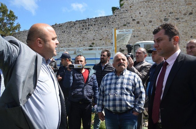 Sinop’ta Zabıta-esnaf Gerginliği