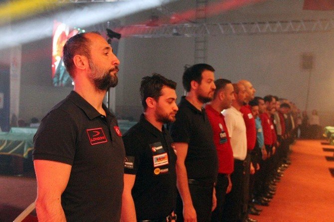 Türkiye 3 Bant Bilardo Şampiyonası’nın Seremonisi Yapıldı