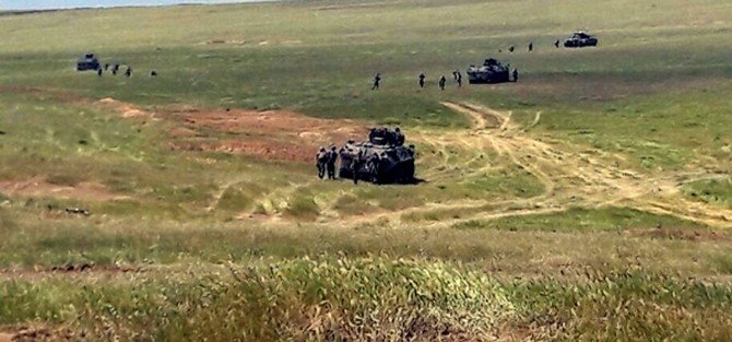 Azerbaycan Ordusu Tatbikat Yaptı