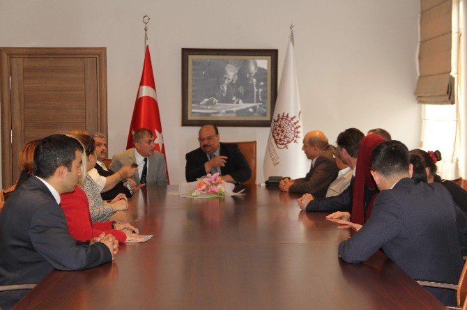 Engelli Derneklerinden Valiliğe Ziyaret