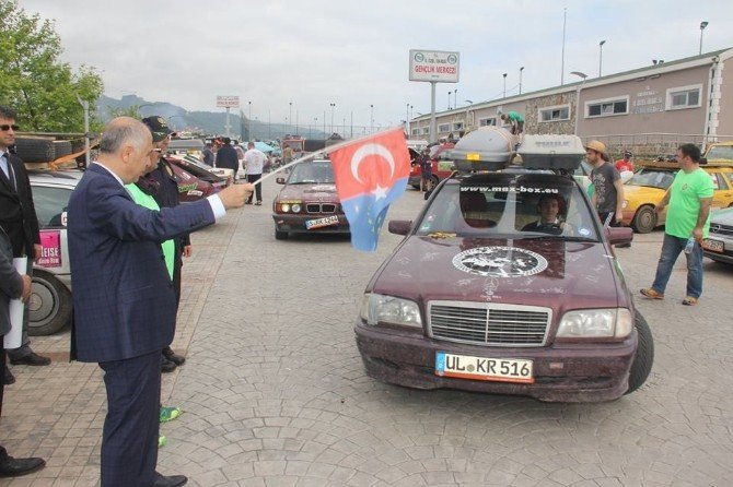 Allgeau - Orient Dostluk Ve Barış Rallisi Giresun’dan Coşku İle Geçiş Yaptı